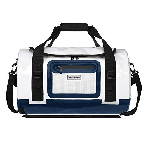 anndora Wasserfeste Sporttasche 30 L Reisetasche Weiß - Dry Bag von anndora