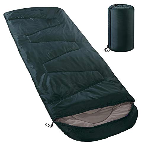 aqua-textil Schlafsack Outdoor XXL mit Kapuze 220 x 85 cm Sommer Schlafsack kleines Packmaß Deckenschlafsack Ultraleicht leichte Decke mit Reißverschluss Sommerschlafsack für Erwachsene Camping von aqua-textil
