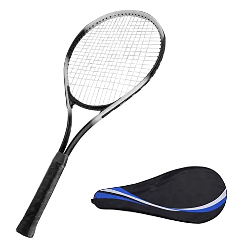 27 -Zoll -Tennisschläger für Anfänger und Wettbewerbe mit Carry -Tasche Ideal für Erwachsene Studenten und Fähigkeiten Level (Black) von aqxreight