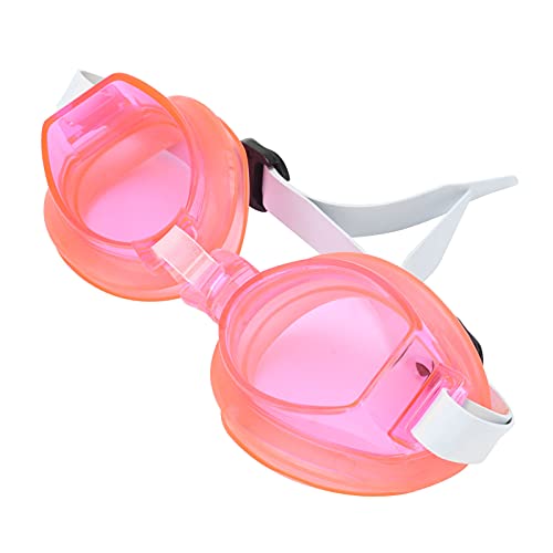 aqxreight Schwimmbrille mit Ohrstöpsel und Nasenklammer für, Verstellbare Brille für (Rot) von aqxreight