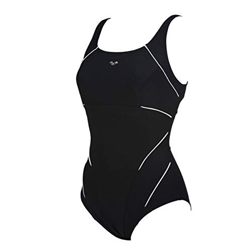 arena Damen Bodylift Badeanzug Jewel Low C-Cup (Shapingeffekt, Figurformend, Schnelltrocknend, UV-Schutz), Black-White (51), 40 arena Damen Bodylift Badeanzug Jewel Low C-Cup (Shapingeffekt, Figurformend, Schnelltrocknend, UV-Schutz), Black-White (51), 40 von arena