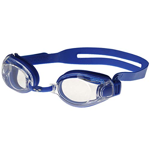 arena Zoom X-Fit Anti-Fog Schwimmbrille Unisex für Erwachsene, Schwimmbrille mit Breiten Gläsern, UV-Schutz, Selbstjustierender Nasensteg, Silikon Dichtungen von ARENA