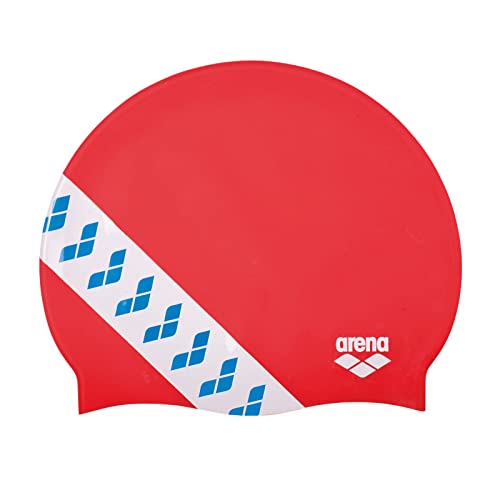 ARENA Classic Silikon Unisex Badekappe für Damen und Herren, rot, Einheitsgröße von ARENA