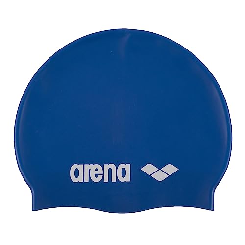 ARENA Unisex Jugend Classic Badekappen, Skyblue-White (77), Einheitsgröße EU von ARENA