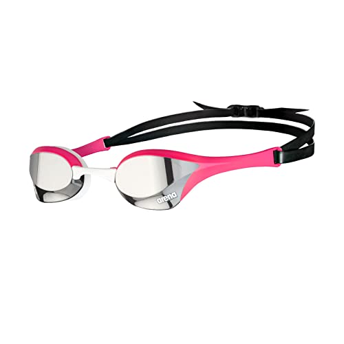Arena Unisex – Erwachsene Cobra Ultra Swipe Mr (Silver-Pink) Swim Goggles, Mehrfarbig, 1 von ARENA
