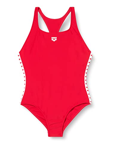 arena Icons Team Fit Einteiliger Badeanzug Damen, Chlor- und Salzbeständiger Sport Schwimmanzug aus MaxFit Material mit UV-Schutz Faktor 50+ von ARENA