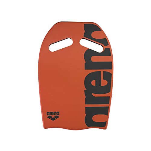 arena Unisex Schwimmbrett Kickboard als Schwimmhilfe oder zum Kraft- und Techniktraining), Orange (30), One Size, 39 x 30 cm von ARENA
