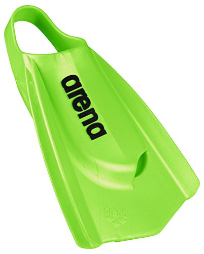 ARENA Unisex – Erwachsene Swim Training Powerfin Pro Schwimmflossen, grün ( Acid Lime 65), 46-47 von ARENA