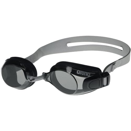 arena Zoom X-Fit Anti-Fog Schwimmbrille Unisex für Erwachsene, Schwimmbrille mit Breiten Gläsern, UV-Schutz, Selbstjustierender Nasensteg, Silikon Dichtungen von ARENA