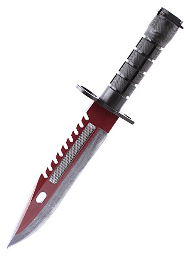 ariknives - Bajonett Knife Counter Skin Knife CS GO Strike Messe Jagdmesser taktisches Überlebens Camping Werkzeug Bayonet (Autotronic) von ariknives