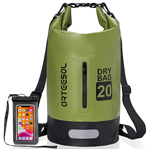 Wasserdichte Tasche Dry Bag mit Langen Doppeltem Verstellbarer Schulterriemen 