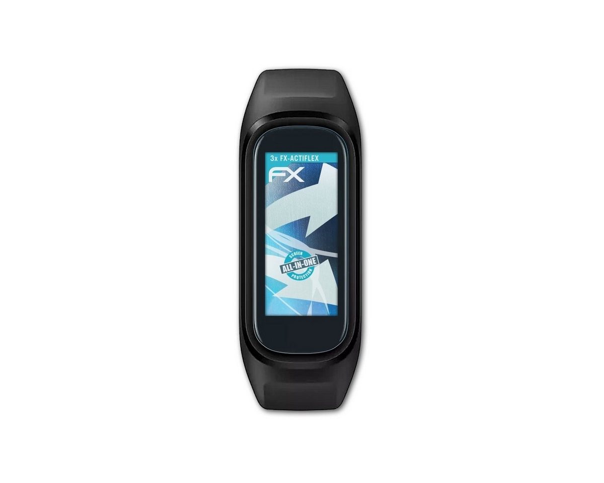 atFoliX Schutzfolie Displayschutzfolie für Oppo Band Sport, (3 Folien), Ultraklar und flexibel von atFoliX