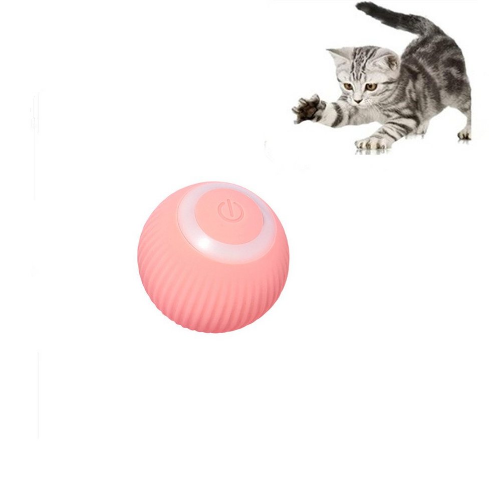 autolock Tierball 2 Stück Katzenspielzeug mit LED Licht Katzenspielzeug, Selbstbeschäftigung Smart Ball Interaktives Katzenspielzeug von autolock