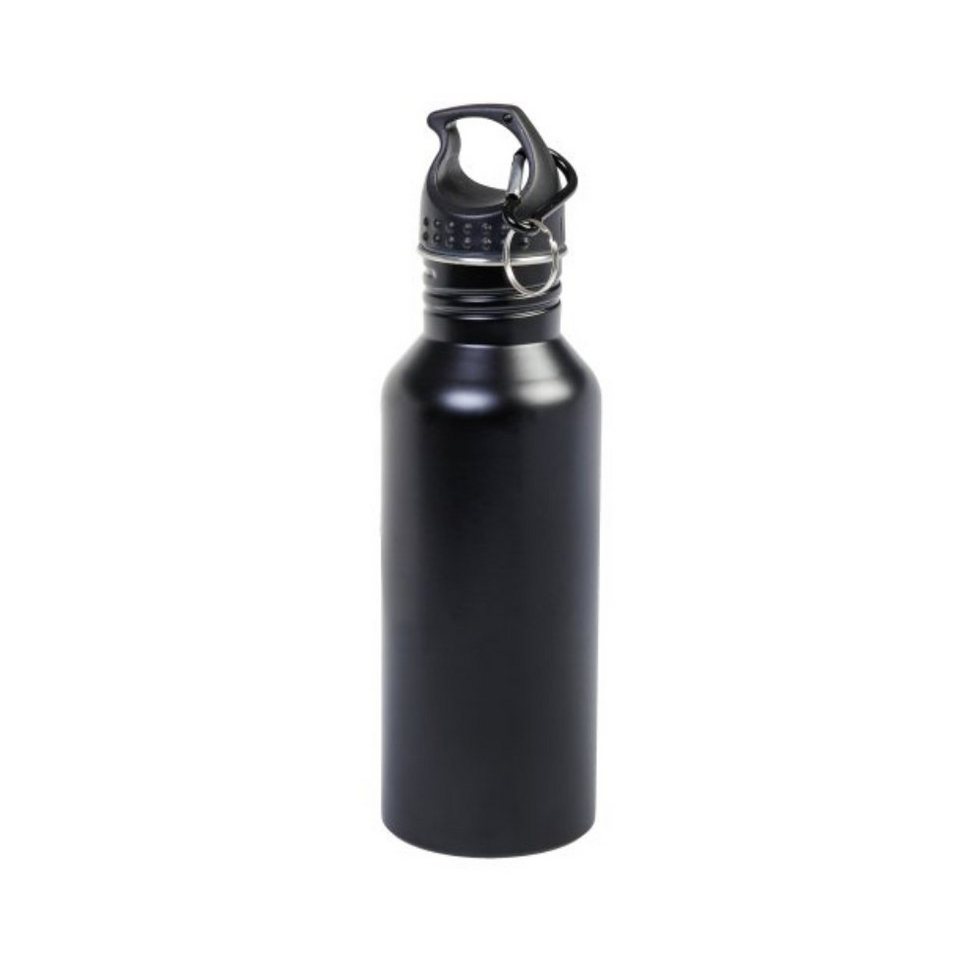 axentia Trinkflasche Trinkflasche, Edelst. schwarz, ca.600 ml 134792 von axentia