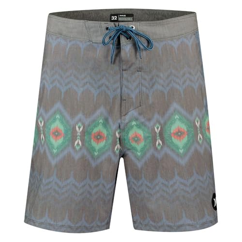 Hurley Herren Phntm Naturals Tailgate 18' Badeshorts f r Herren, Obsidian, 30 EU von Hurley