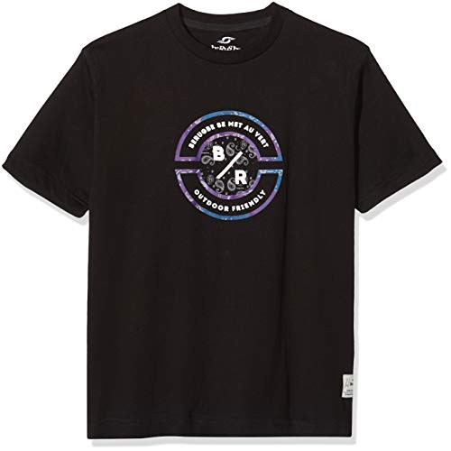 beRugbe Herren Outdoor T-Shirt, Schwarz, XL von beRugbe