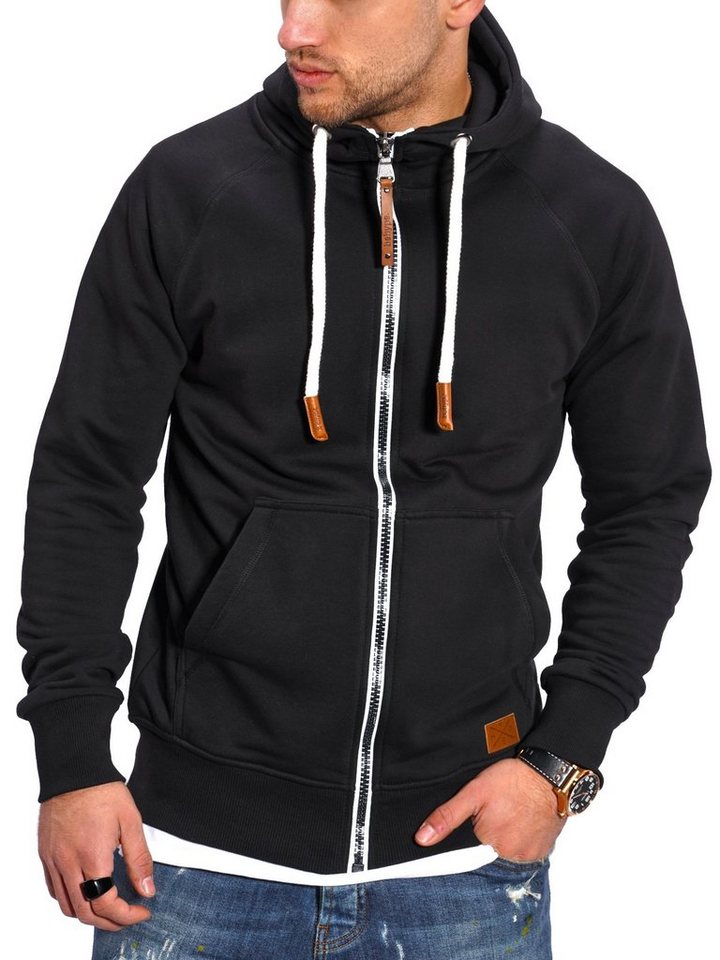 behype Sweatjacke BHTANSER mit praktischem Kordelzug von behype