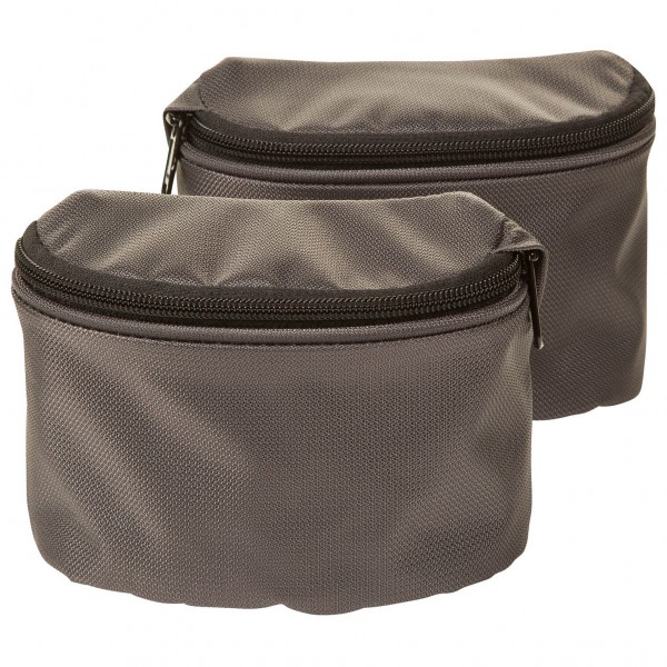 Bergans - Hip Belt Pocket 2-Pack - Hüfttasche Gr One Size grau von bergans