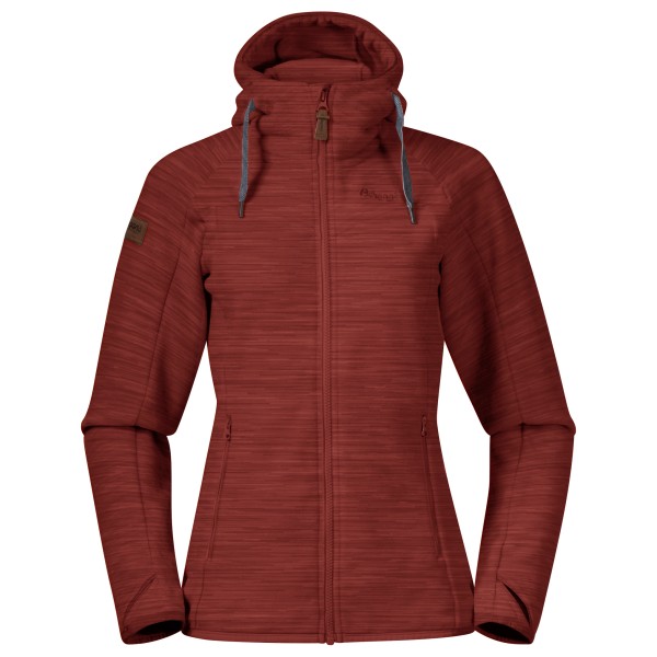 Bergans - Women's Hareid Fleece Jacket - Fleecejacke Gr XL rot von bergans