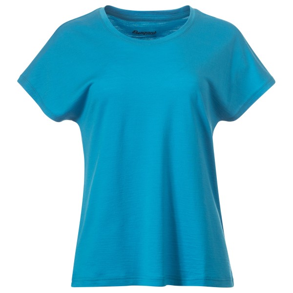 Bergans - Women's Whenever Merino Tee - Merinoshirt Gr XL blau von bergans