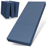Bestschlaf Klappmatratze Gästematratze, 75x195x15 cm, blau von bestschlaf