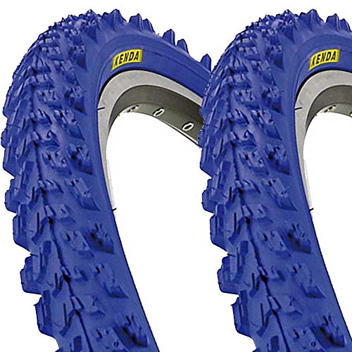 2 x Kenda K829 Fahrrad Reifen 26 x 1,95 | 50-559 blau SET NEU blue tire BIKE von KENDA