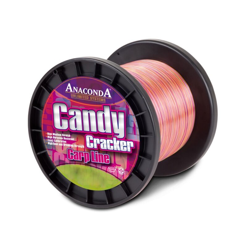 ANACONDA Candy Cracker Line 0,3mm 7,5kg 1200m Candy Cracker (0,03 € pro 1 m)
