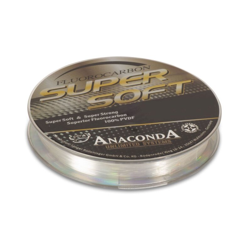 ANACONDA Super Soft Fluorocarbon 0,45mm 13,73kg 50m... (0,33 € pro 1 m)