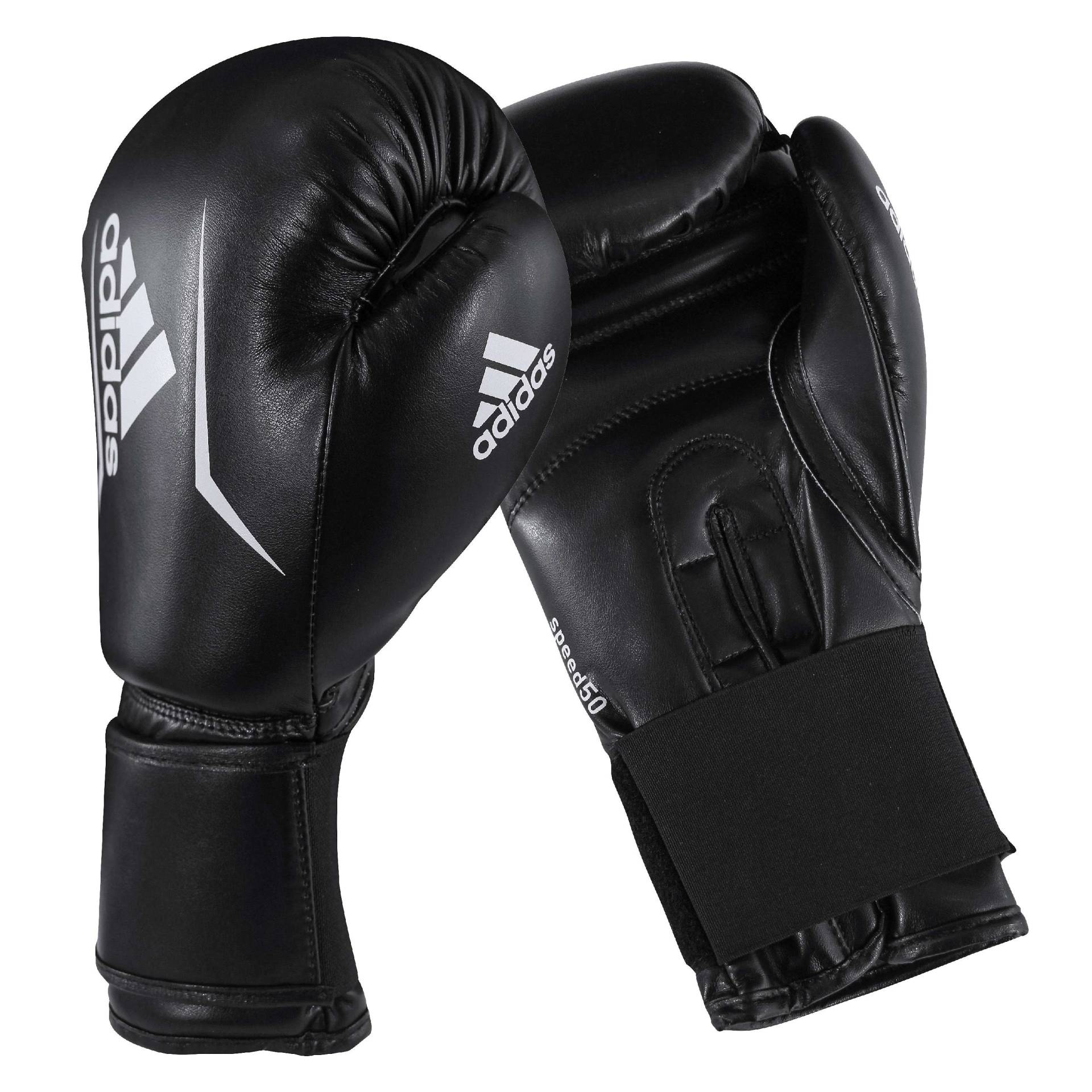 Adidas Boxhandschuhe "Speed 50", 4 oz., Schwarz-Weiß Adidas Boxhandschuhe "Speed 50", 4 oz., Schwarz-Weiß von Adidas