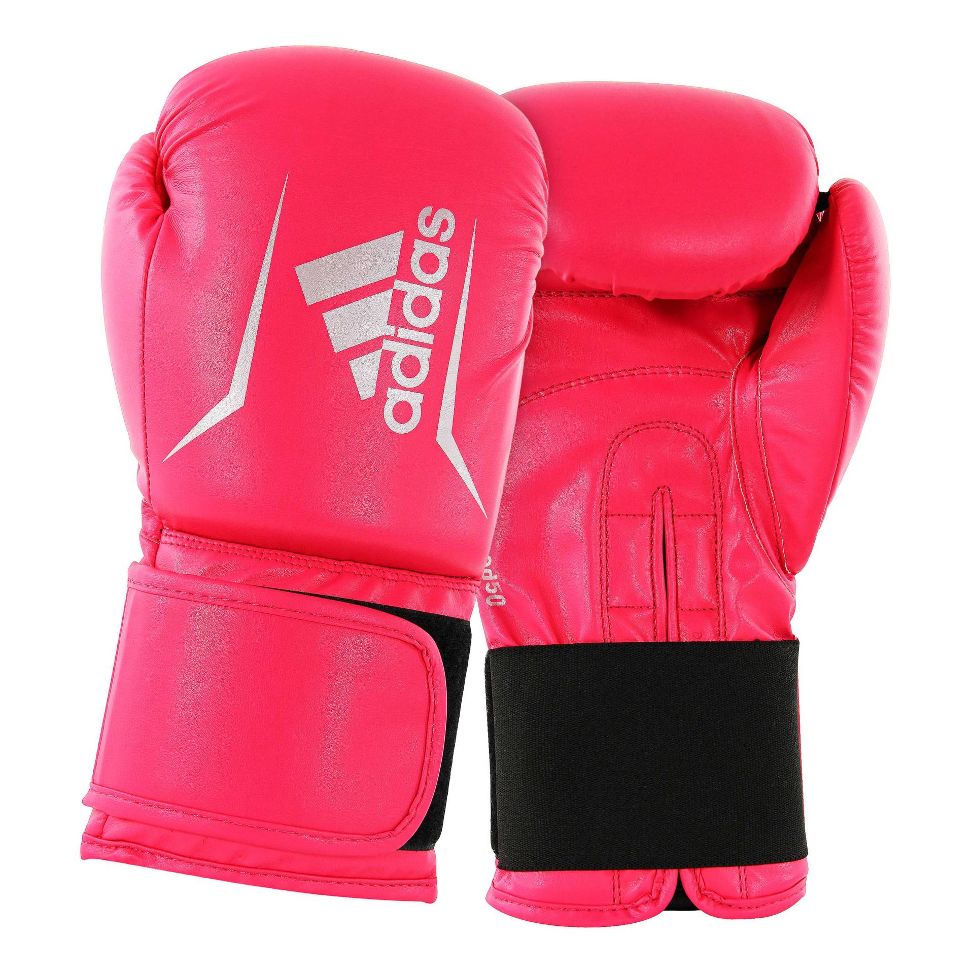 Adidas Boxhandschuhe "Speed 50", 8 oz., Pink-Silber von Adidas