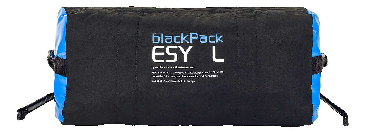 Aerobis Gewichtssack Blackpack "Esy", L, 3x10 kg von Aerobis