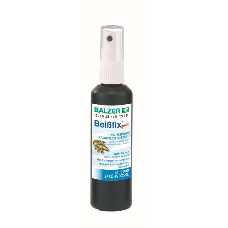BALZER Beißfix Power Spray Raubfisch Spezial 50ml (118,00 € pro 1 l)