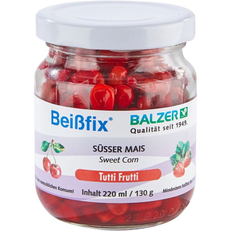 BALZER Beißfix Süsser Mais Tutti Frutti 220ml Rot (15,45 € pro 1 l)