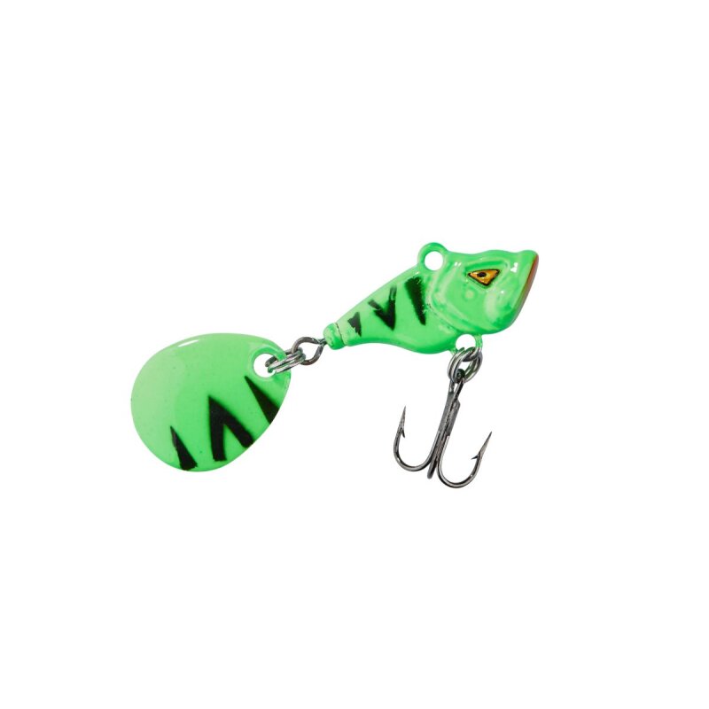 BALZER Colonel Spin Buddy Evil Eye 3,3cm 17g Green Fire Tiger