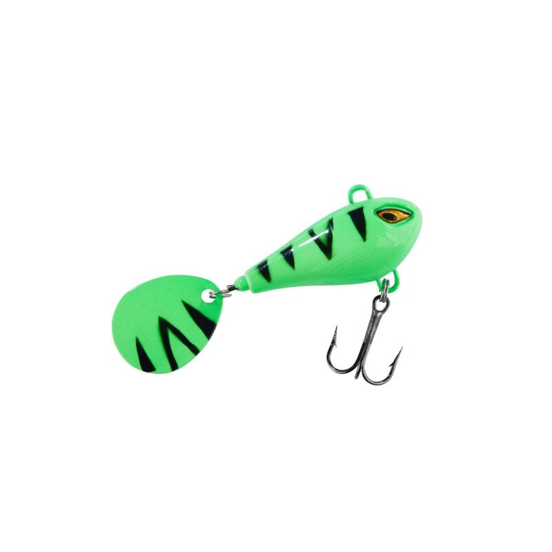 BALZER Colonel Spin Buddy Evil Eye Light 4cm 12g Green Fire Tiger