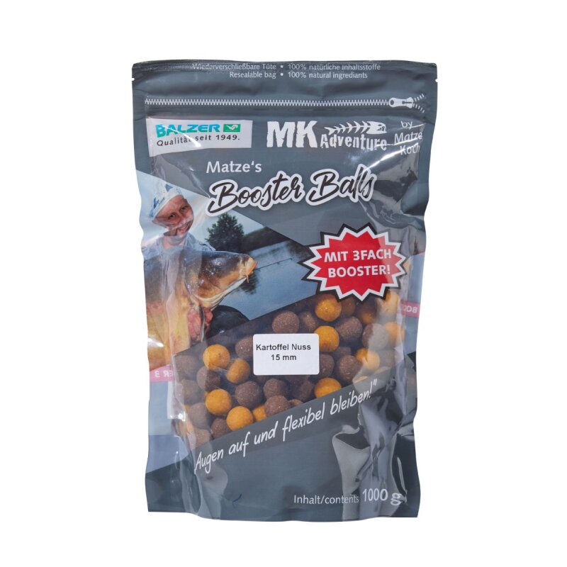 BALZER Matze Koch Booster Balls Boilies Kartoffel-Nuss... (10,40 € pro 1 kg)