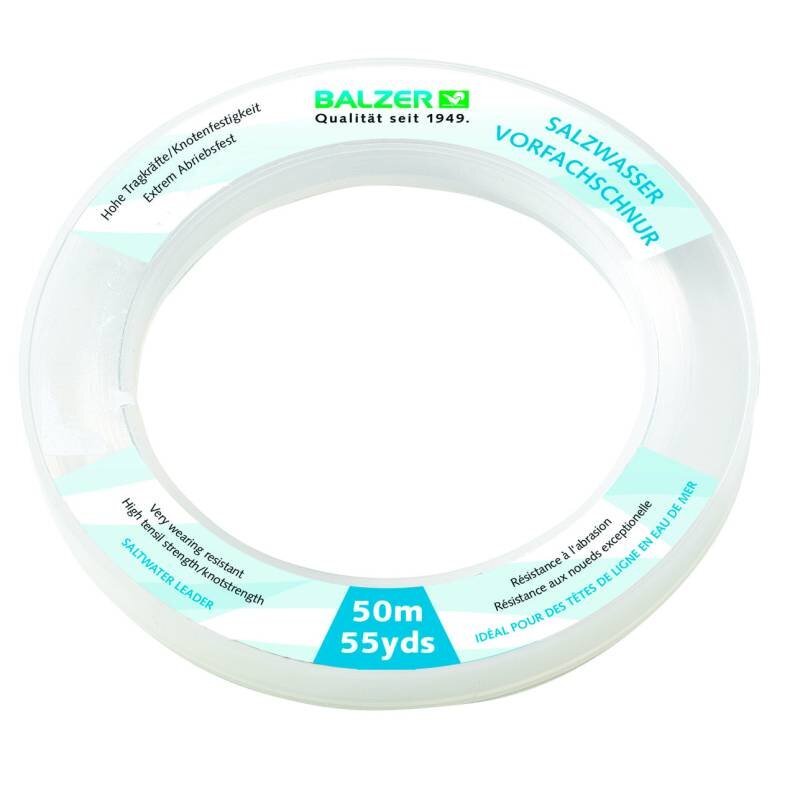 BALZER Salzwasservorfach-/Schlagschnur 0,5mm 15kg 50m... (0,12 € pro 1 m)