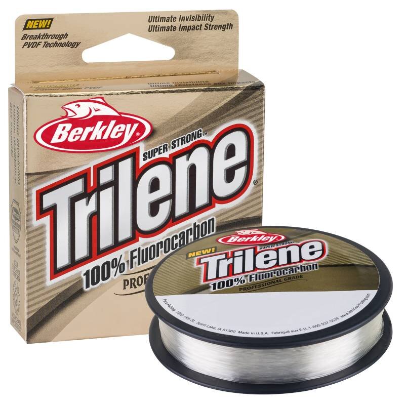 BERKLEY Trilene 100% Fluorocarbon 0,28mm 5,9kg 150m Clear (0,07 € pro 1 m)