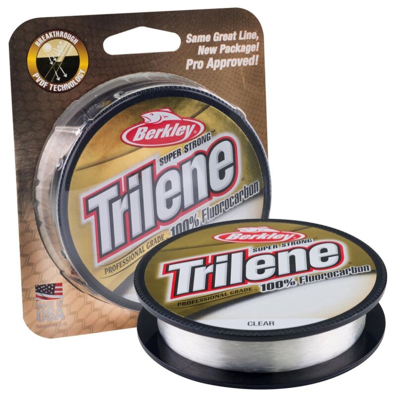 BERKLEY Trilene 100% Fluorocarbon 0,5mm 25m Clear (0,24 € pro 1 m)