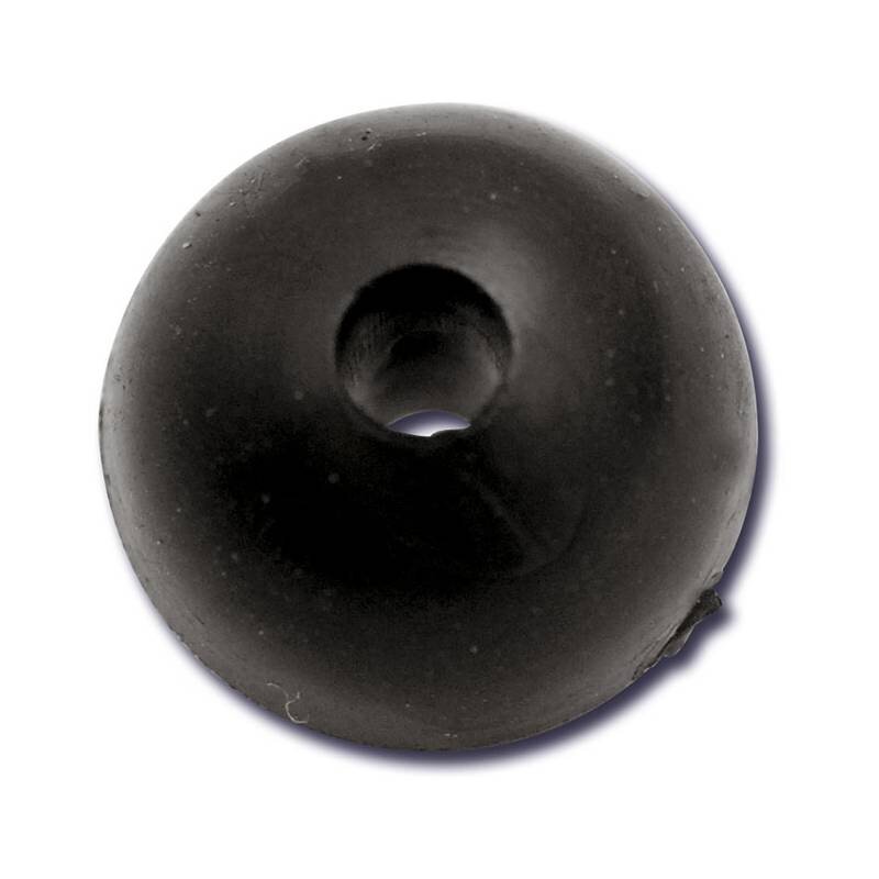 BLACK CAT Rubber Shock Bead 10mm 10Stk.