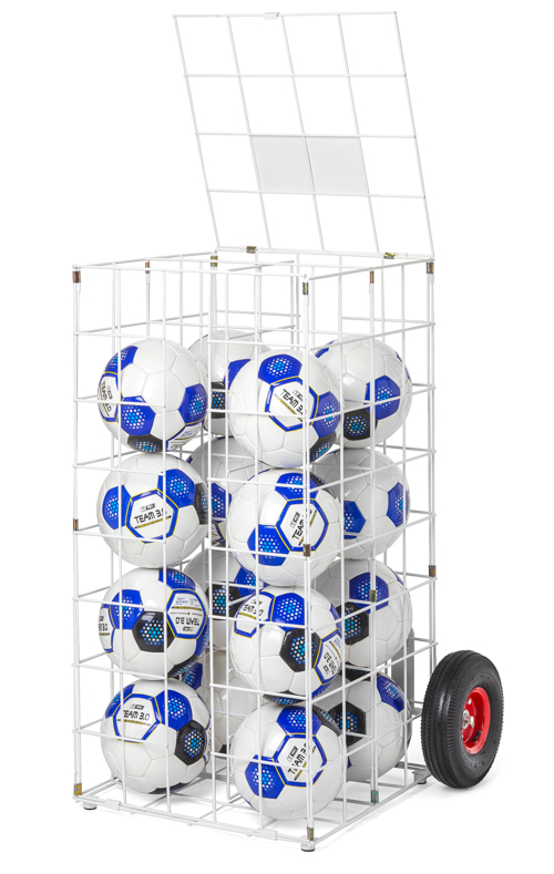 Ballcontainer (mobil) - für 16 Bälle von Teamsportbedarf.de