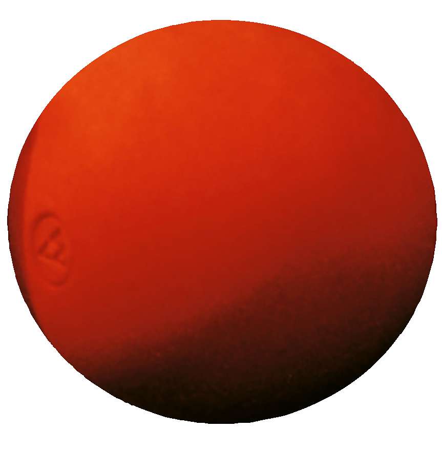 Boßelkugel "Sport", ø 7,5 cm, 600 g, Rot