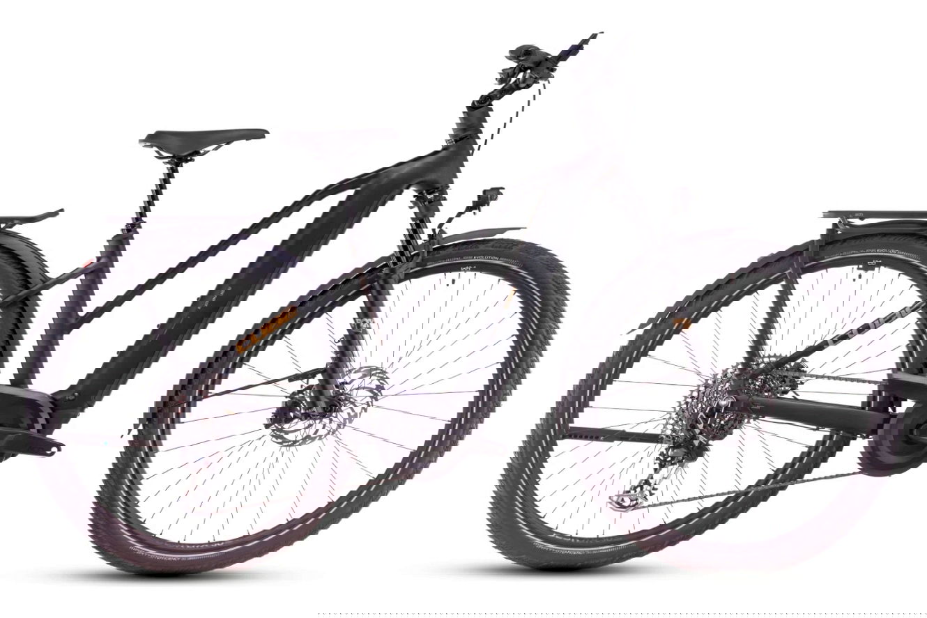 CUBE Kathmandu Hybrid SLT Trapez golddust´n´black