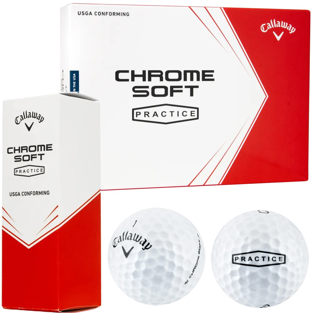 'Callaway Chrome Soft Practice Golfball 12er' von Callaway