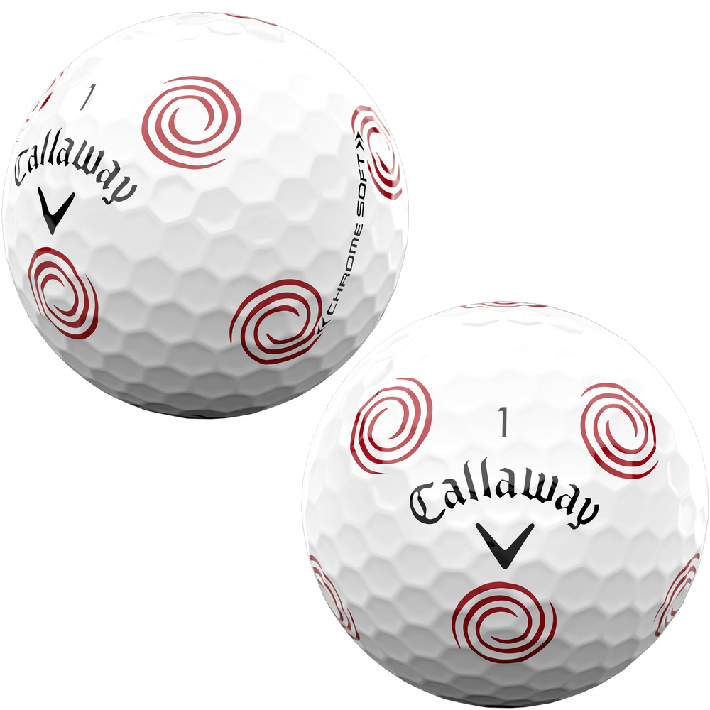 'Callaway Chrome Soft Truvis Golfball 12er Odyssey' von Callaway