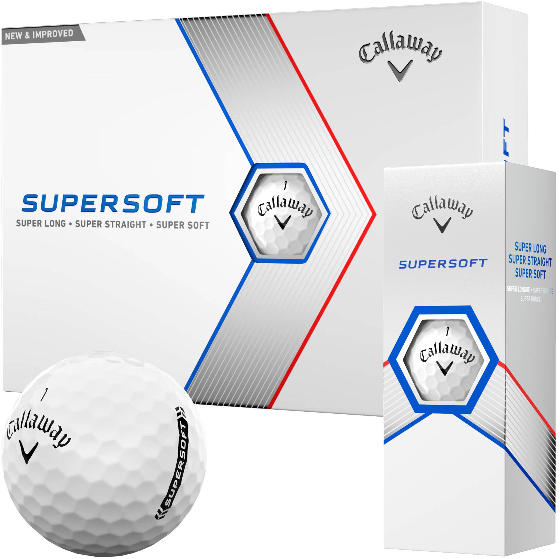 'Callaway Supersoft Golfball 12er weiss' von Callaway