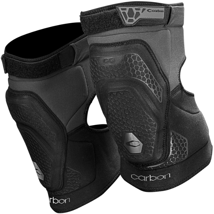 Carbon CC Paintball Kneepads / Knieschoner L