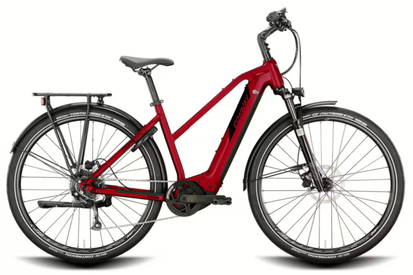 Conway Cairon T 2.0 625 Trapez red metallic / black metallic