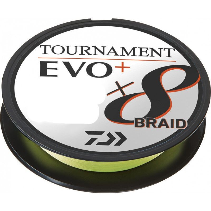 DAIWA Tournament X8 Braid EVO+ 0,16mm 12,2kg 135m Chartreuse (0,21 € pro 1 m)