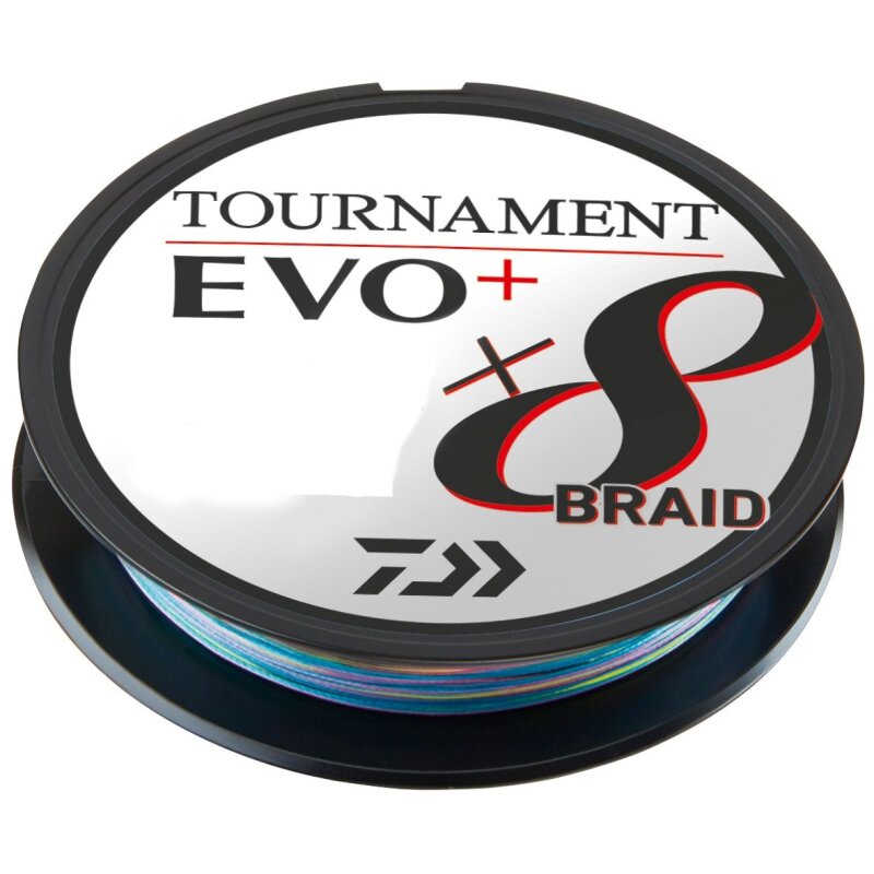 DAIWA Tournament X8 Braid EVO+ 0,26mm 19,8kg 1000m... (0,13 € pro 1 m)